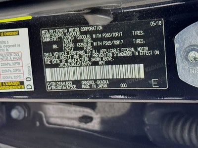 2018 Toyota 4Runner SR5 Premium