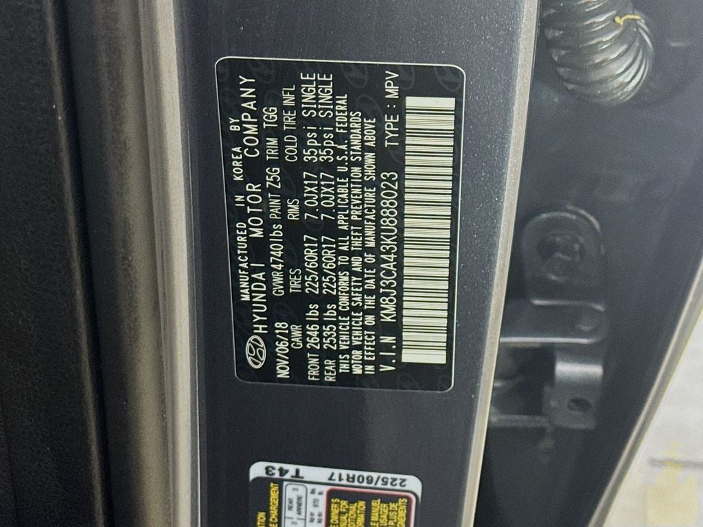 2019 Hyundai Tucson Value