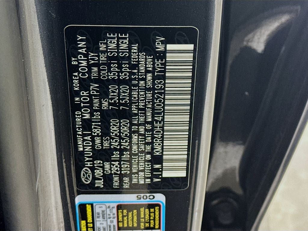 2020 Hyundai Palisade SEL