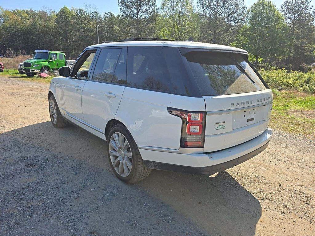 2016 Land Rover Range Rover 5.0L V8 Supercharged