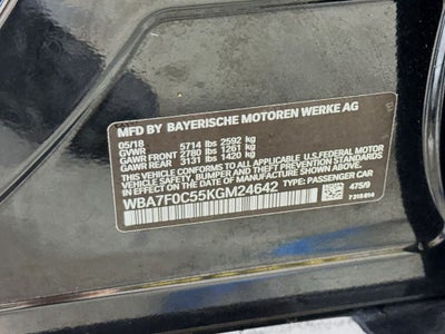 2019 BMW 7 Series 750i