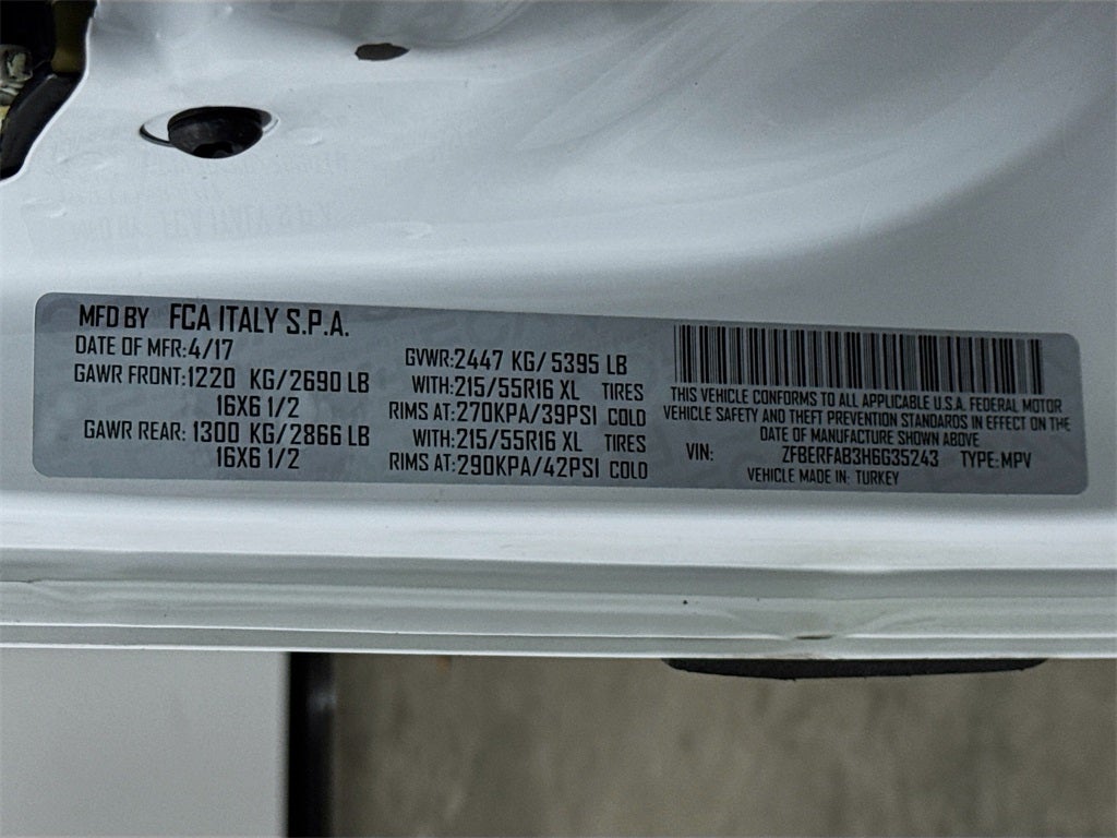 2017 RAM ProMaster City Tradesman